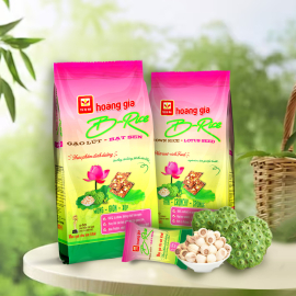 Thanh Gạo Lứt Hạt Sen B-Rice Hoàng Gia 155g (9 thanh)