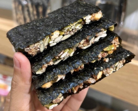 10 điều thú vị về bánh rong biển kẹp hạt dinh dưỡng 