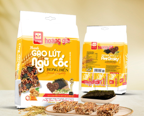 Ăn uống khoa học nhờ thanh ngũ cốc gạo lứt Hoàng Gia