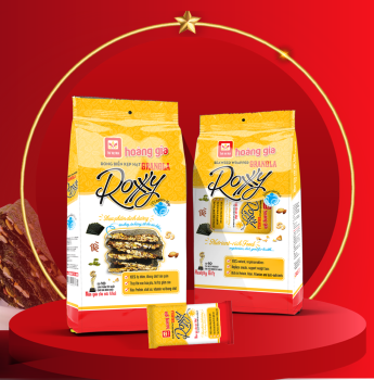 Rong Biển Kẹp Hạt Roxxy Hoàng Gia 135g (9 thanh)