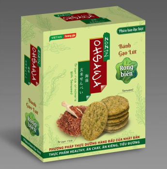 Bánh Gạo Lứt Rong biển Hoàng Gia 
