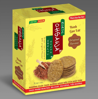 Bánh Gạo Lứt Vị Nguyên Thủy Hoàng Gia