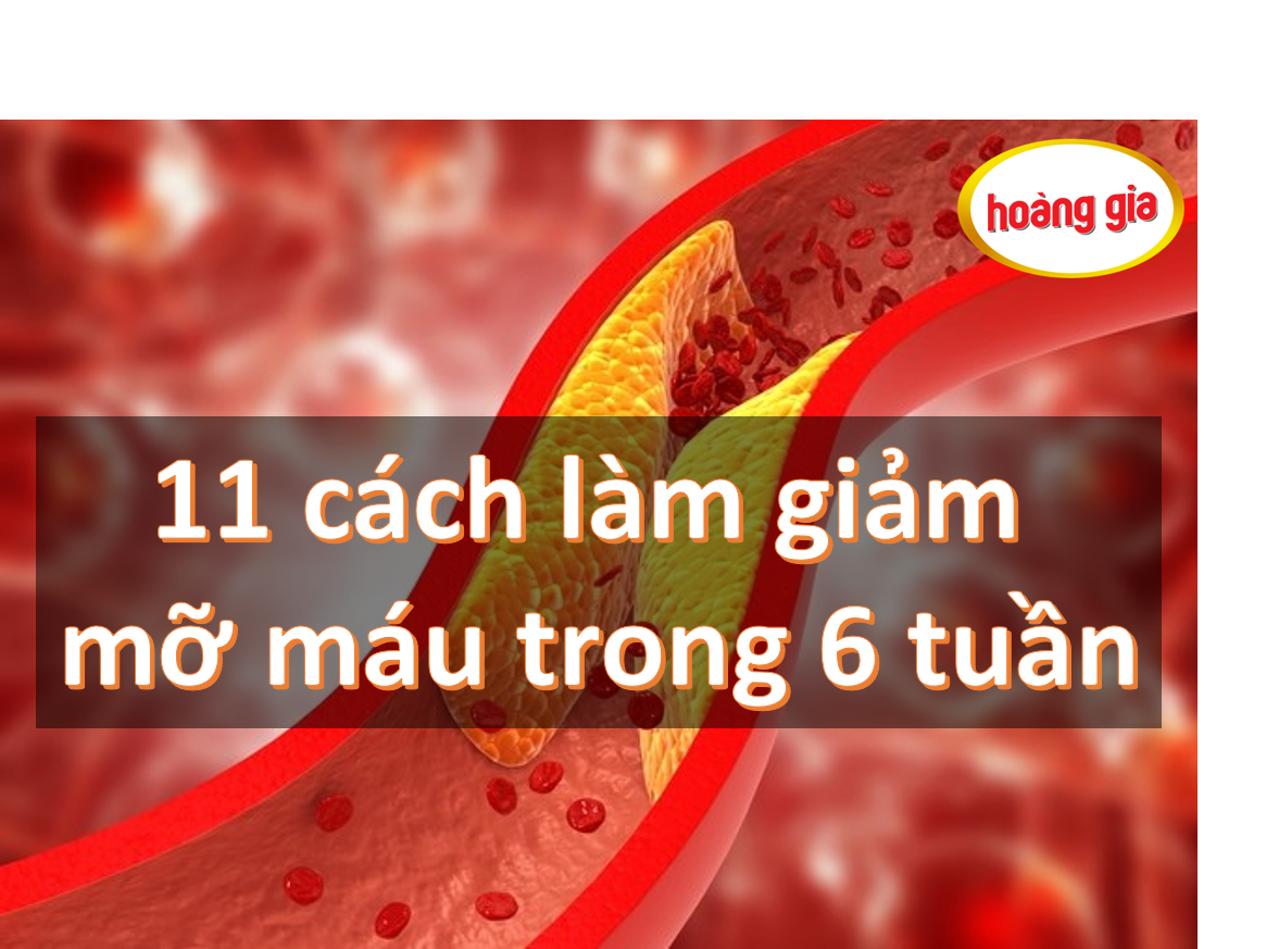 11 cách làm giảm mỡ máu trong 6 tuần